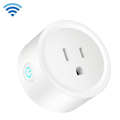 China Residential / Multi-Purpose High Quality Mini Wireless Power Wall Wifi Smart Socket Outlet Smart Life Tuya for sale