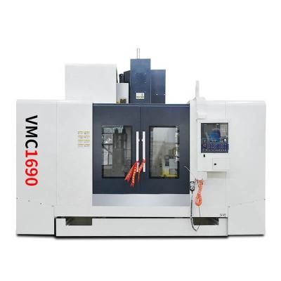 China Garment shops cheap vertical machining center metal price vmc1690 vertical working machining center for sale