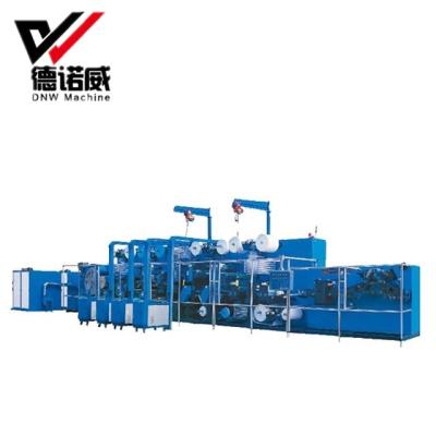 China Adult Diaper Machine Full Servo Full Automatic Adult Diaper Packing Machine Production Line for sale