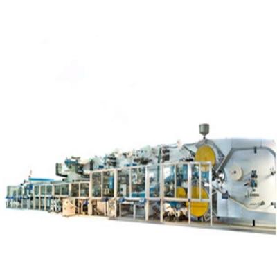 China Cheap Manufacturers Customized automatic diaper making equipment pull on Adult diaper machine for sale