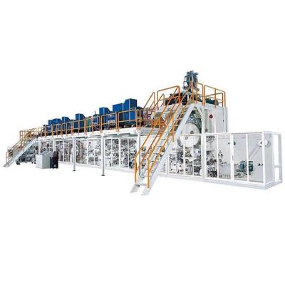 중국 Free Wholesale Customized CE Certificate Fully Automatic Adult Diaper Making Machine 판매용