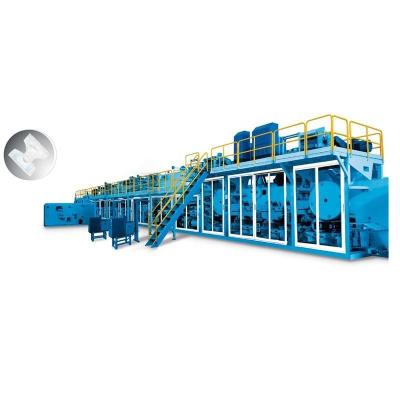 China China Supplier Fully Automatic Rapid Absorption Adult Diaper Making Machine zu verkaufen