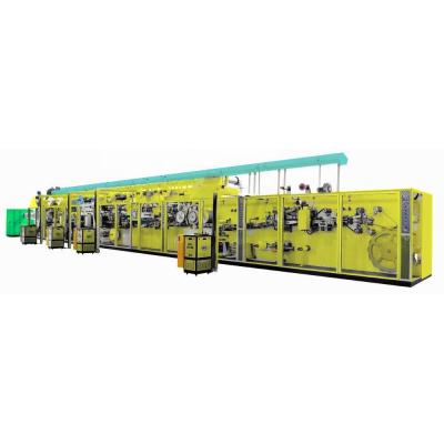 China High Performance Sanitary Napkin Machine Pad Production Line for sale