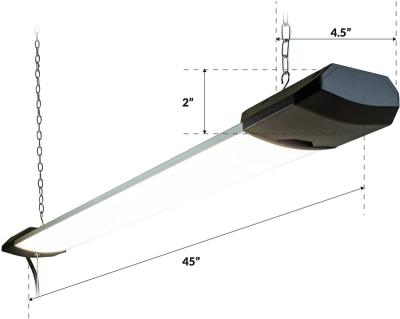 China Industrial LED Shop Light Profile Led Linear Linkable Aluminum Lighting And Installation 120 Circuit Design Project Light Fixture 4ft for sale