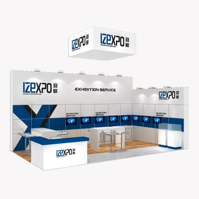 China QUICK CONSTRUCTION 30MINS Lightweight High End Portable Display Stand Trade Show Stand Custom Expo Booth for sale