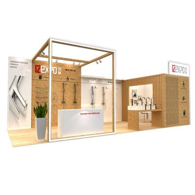 China IZEXPO Construction 2021 Exhibition Equipment Exhibit Display Stand Lightweight 30mins Quick Show for sale