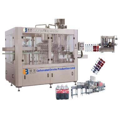 China 12000bph Food Carbonated Drinks Juice Whole Production Line for sale