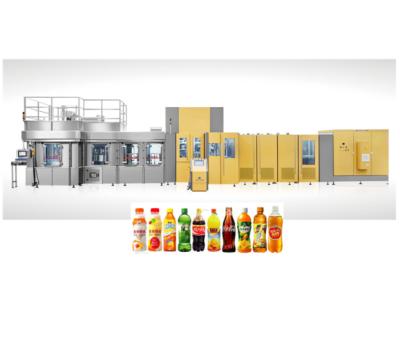 China Automatic 3 Food In 1 One Piece Small Bottle Drinking Purified Water Blowing Filling Capping Machine for sale