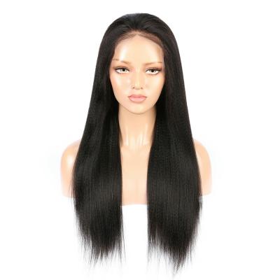 China Directly 2022 Hot Selling Straight Human Hair 13*4 Bone Color Natural Hair Wigs For Women for sale