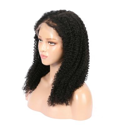 China Other factory cheap stretch short human natural hair wigs loose wave deep wave lace front wigs hd lace wig for sale