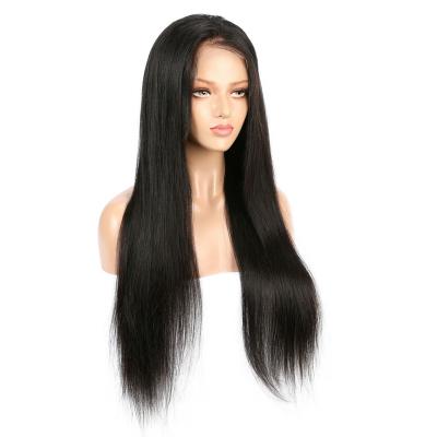 China Good Quality Human Hair Straight Bone Straight Peruvian Human Hair Wig for sale