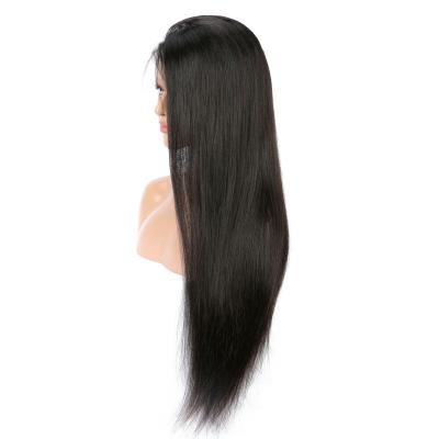 China Thin Wave 13x6 Hd Full Lace Wigs Hd Silky Straight Transparent Frontal Natural Film Lace Closure Wig 30 Inch Peruvian Virgin Hair for sale