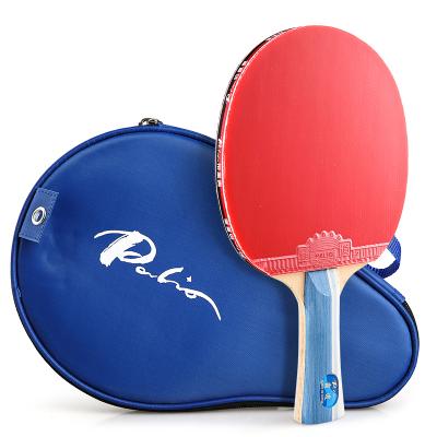 China Fast Speed ​​Palio Proving Masterful Finished Product Pulls Professional Carbon Straight And Horizontal Ping Pong Racket Table Tennis Bats for sale