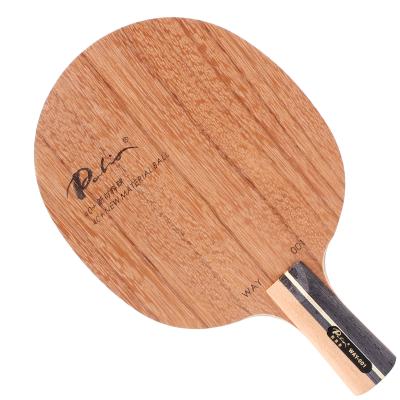 China WAY001 Professional Sprot Palio table tennis bats rose 7 layers arc ring ping pong racket ping pong blade for sale