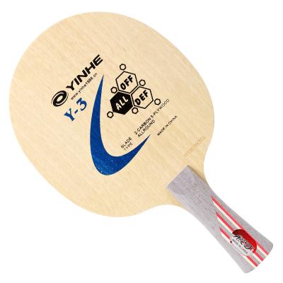 China Professional Fast Carbon Fiber Ladies Y3 Racket Table Tennis Attrack YinHe Table Tennis Blade Bat Board for sale