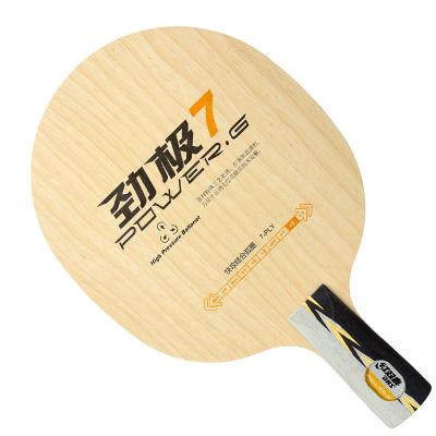 China Fast Speed ​​SCAD Jinji7 7 Layers Pure Wood Table Tennis Racket Professional Ladies Table Tennis Bats for sale