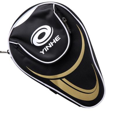 China Durable Hot Sale YinHe Ping Pong Racket Bag Squash Shaped Ping Pong Racket Cover Bag for sale