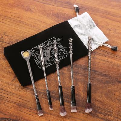 China Amazon Face Sells Like Hot Cakes Magic Wand Brushes 8pcs Logo Premium Eyes Makeup Brush Custom Set for sale