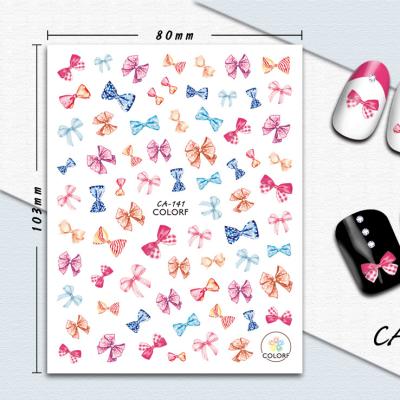 China Hot Selling Paper Nail Art Decoration Nail Art Sticker Wholesale Fashion Diy CA141-162 for sale