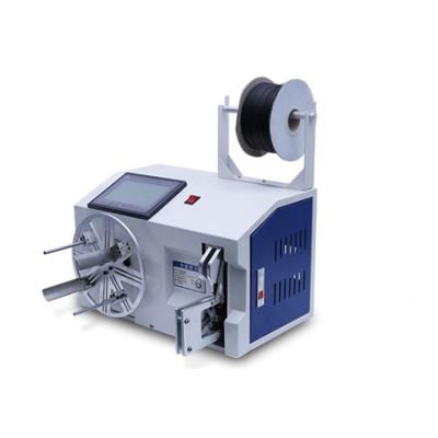 China Viertical China Cheap Custom Usb 220v/50hz Cable Winding Machine With Automatic Binding Machine Winding Machine for sale