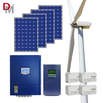 China Commercial Other Alternative Energy Products 50KW 60KW 70KW 80KW 100KW Off Grid Solar Power System Wind Solar Power System for sale