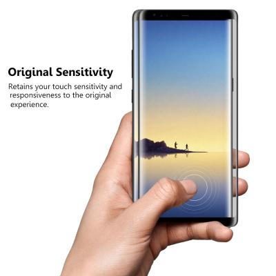 China Full Cover Oil Resistant Screen Protector  , Galaxy Note 8 Tempered Glass Screen Protector  for sale