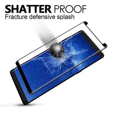 China Samsung Galaxy Colored Glass Screen Protector 9H Hardness Explosion Proof for sale