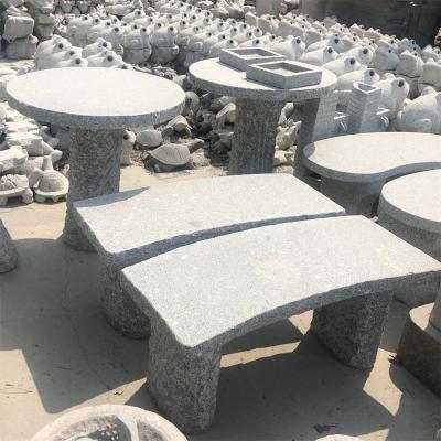 China Stone Natural Granite Long Garden Bench ST02 for sale