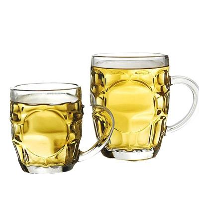 China Wholesale Box Large CLASSIC Standard Unbreakable Glass Beer Bottles Sublimation Beer Glasses for sale