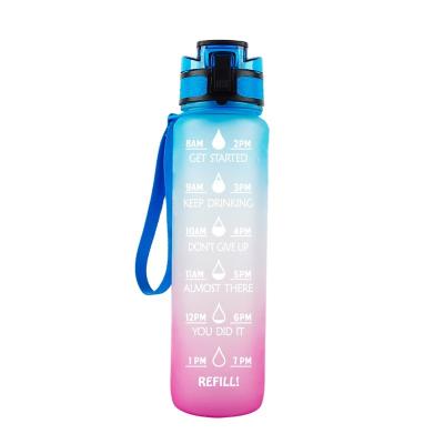 China Best Selling Application Boiling Water Sports Plastic Water Bottle Drinks Plastic Water Bottles With Water Mark for sale