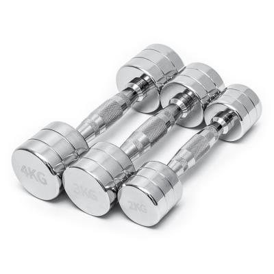 China 2021 New Design Fitness Products Quickly Adjustable Dumbbell Set Gym Pure Steel Dumbbell Set Gym Equipment Eco-friendly for sale