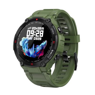 China 2021 Touch Screen Men Outdoor Sport Waterproof Cost-effective Selling Smart Watch Real IP68 Good K22 400mah for Android and I/O S for sale