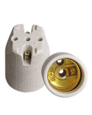 China Ceramic Screw J010-2 E27 Lamp Holder for sale