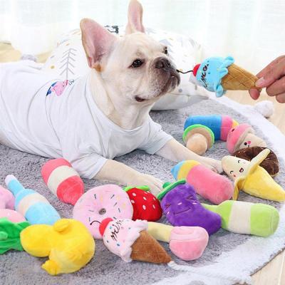 China Eco-Friendly Sustainable Pet Toys Over 30 Cute Designs Cat Toys Dog Sounds And Cat Play Products For Fun Plush Toy for sale