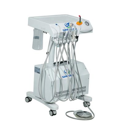 China Portable H Shape Mobile Dental Units With Ultrasonic Scaler for sale