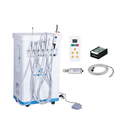 China Equip with electric micromotor dental unit mobile with Electric Micromotor System for sale