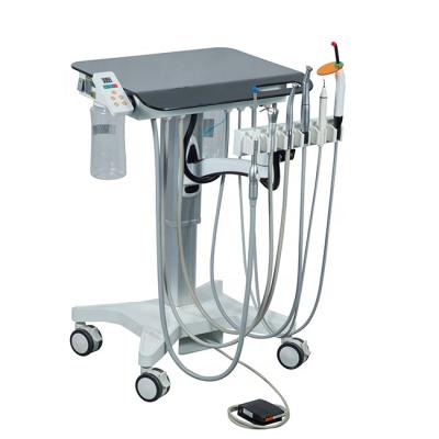 China height adjustable & Electric Motor Micromotor Maraton Dental Mobile Unit With Scaler for sale