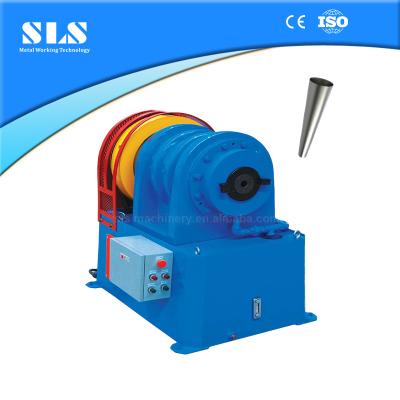 China Building material shops manual hand push cone pipe metal tube stamping machine for diameter reduction for sale