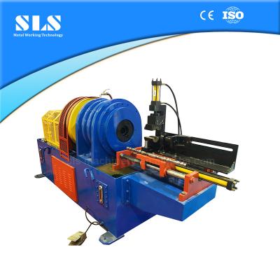 China Building Material Shops TE-38Y Automotive Type Feeding Stainless Steel Tube Pipe Embossing Machine for sale