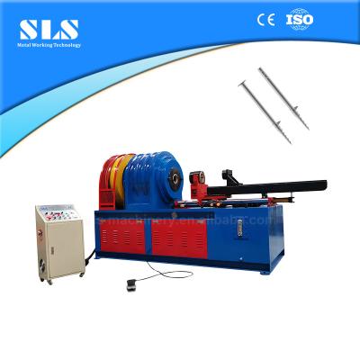 China Building Material Shops Good Quality Pipe End Taper Tip Tube Earth Screw Pile Stamping Making Machine for sale