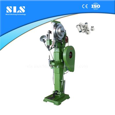 China Small Home Use Hydraulic Air Pneumatic Brake Shoe Riveting Press Luggage Solid Rivet Aluminum /Metal Feed Rivets Full Automatic Machine for sale