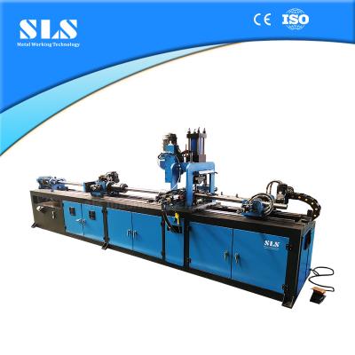 China Building Material Stores Metal Hydraulic Automatic Tube Clamp Clamp Equipment Copper Pipe Hole Punch Clamping Machine To Make Line Branch for sale