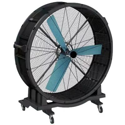 China Garment Shops Large mobile industrial axial drum fan large drum fan drum ventilation fan for sale