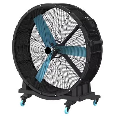 China Garment Shops Large mobile industrial mobile drum fan portable drum fan 42'' drum fan motor for sale