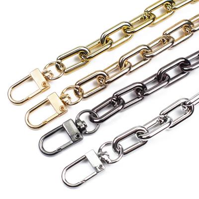 China Fasion MELLON Metallic Chain Gold Color 11*20 Bag Handle Chain Strap Replacement For DIY Handbags Cross - Body Shoulder Bags for sale