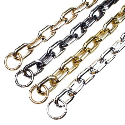 China Fasion MELLON Metallic Acrylic Gold Color 25*40 Bag Handle Chain Strap Replacement For DIY Handbags Cross - Body Shoulder Bags for sale