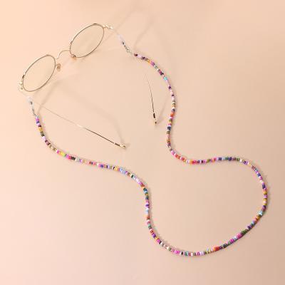 China Popular Fasion MELLON rice beads chain wild sunglasses acrylic glass personality anti-lost chain chain for sale