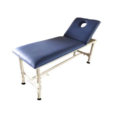 China Easy Operated Portable Medical Hospital Examination Bed Clinic Examination Bed Metal Examination Bed for sale