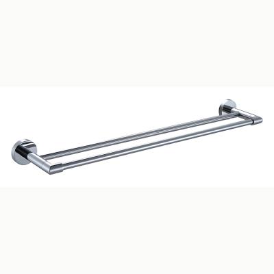 China Modern Bathroom Accessories Wall Mounted Double Towel Rack for sale