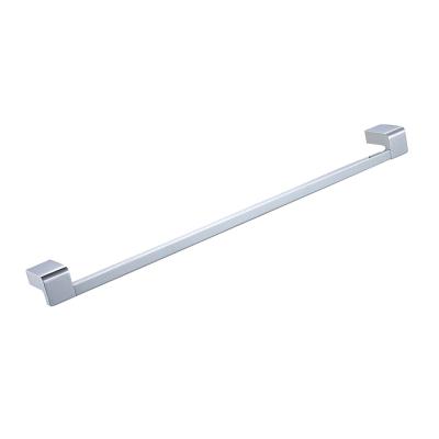 China Modern Wall Mounted Bathroom Chrome Towel Rack Brass Single Towel Rack for sale